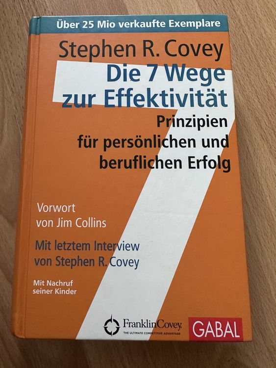 Stephen Covey Die 7 Wege Zur Effektivität | Kaufen Auf Ricardo