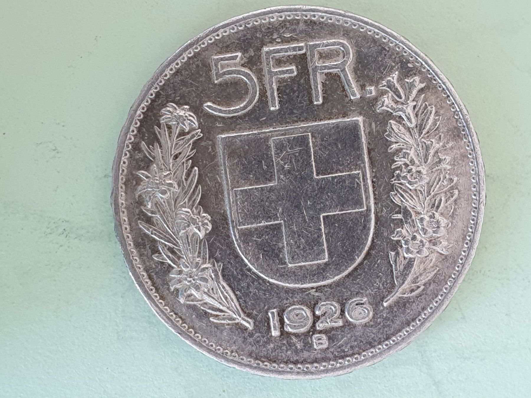 Tutti le monete: 5 FRANKEN 1926 SUPER +++ ( Poste A+ ) – Usato da luzern venduto da Jrouge