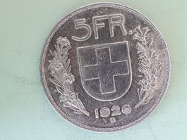 5 FRANKEN 1926 SUPER +++ ( Poste A+ )