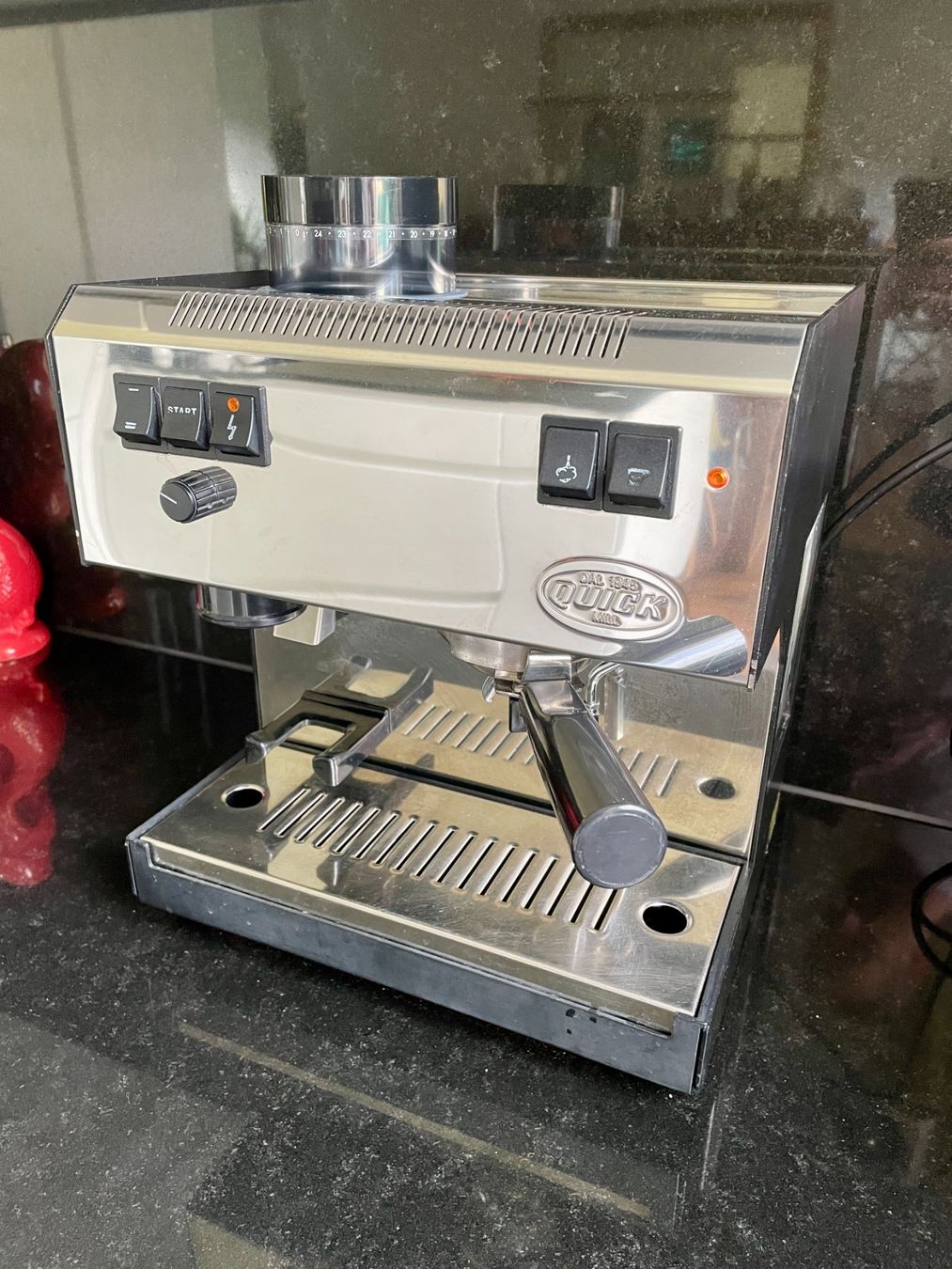 Quick Mill Macchine per caffè & Macchine per espresso: Quick Mill 02385 Espressomaschine und Kafeemühle – Usato da Basel venduto da ece2108 1