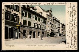AK Rheinfelden, Gasthaus Salmenbräu, Rheinfelder Urquell