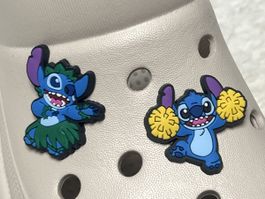 Crocs Charms Stitch – Lot de 2 décorations originales!
