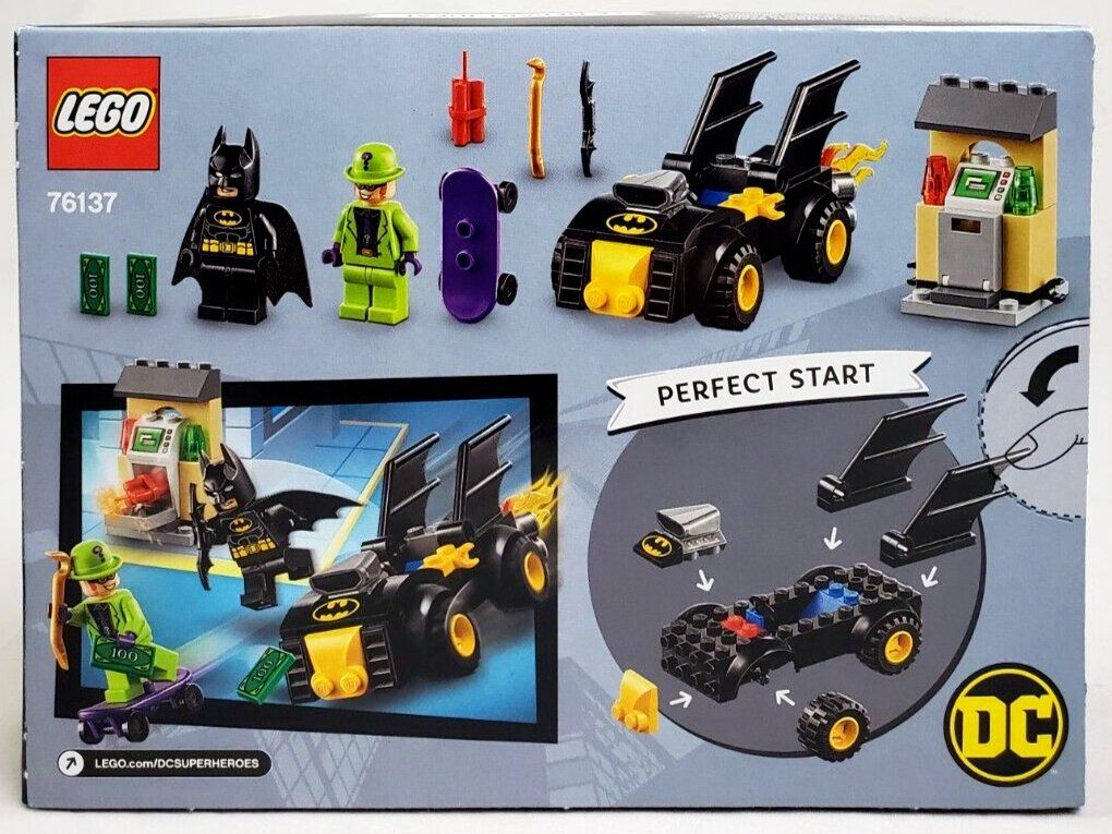 Lego Kit di costruzioni: LEGO DC COMICS SET 76137 BATMAN VS THE RIDDLER ROBBERY NEW – Nuovo e nell'imballaggio originale da Matzendorf venduto da HaiNakamoto 1