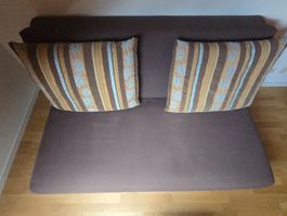 Bettsofa braun