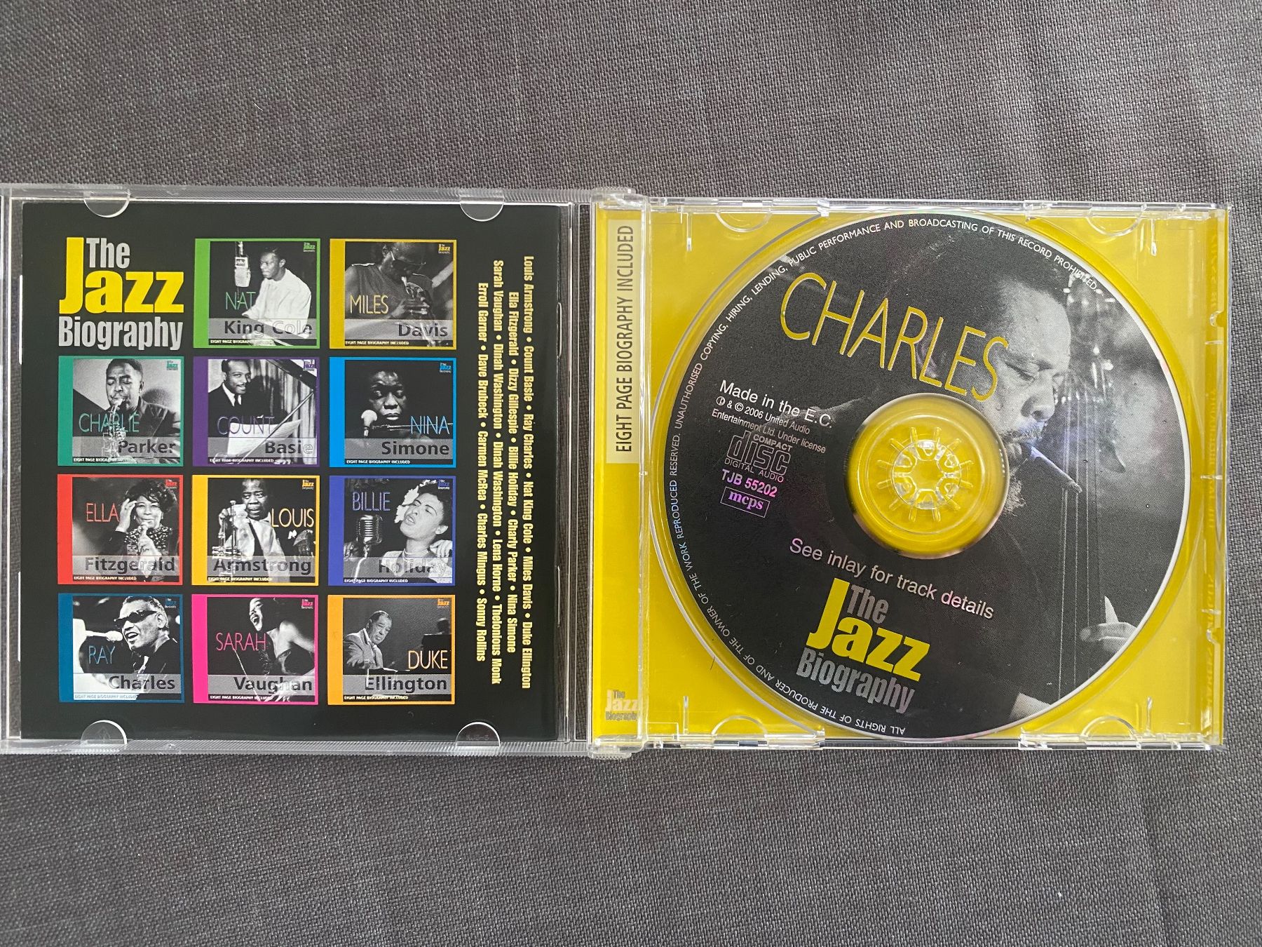 CD: Charles Mingus - The Jazz Biography – Nuovo (secondo la descrizione) da Duggingen venduto da Kisha010 1