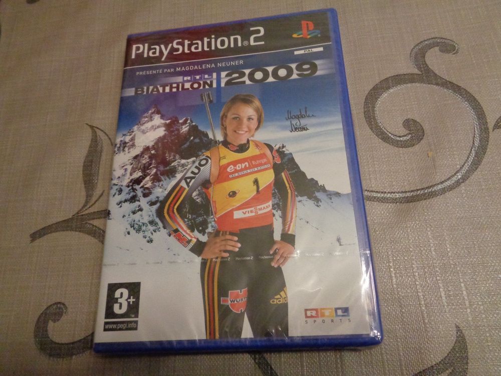 RTL Biathlon 2009 09 pour Playstation 2 PS2 PS 2