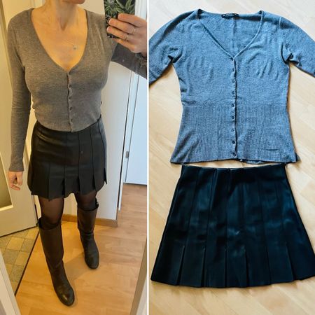 Winter Set (2 sweaters + 1 Zara skirt) XS/34