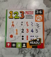 Puzzle 123 HEADU 27 pièces pour enfants 3-6 ans