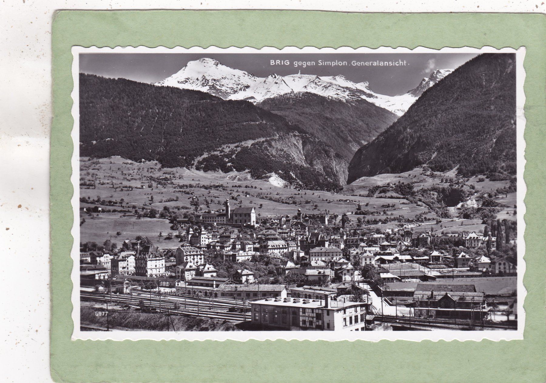 Cartoline postali: Brig gegen Simplon – Usato da Herisau venduto da Lisegrat2008