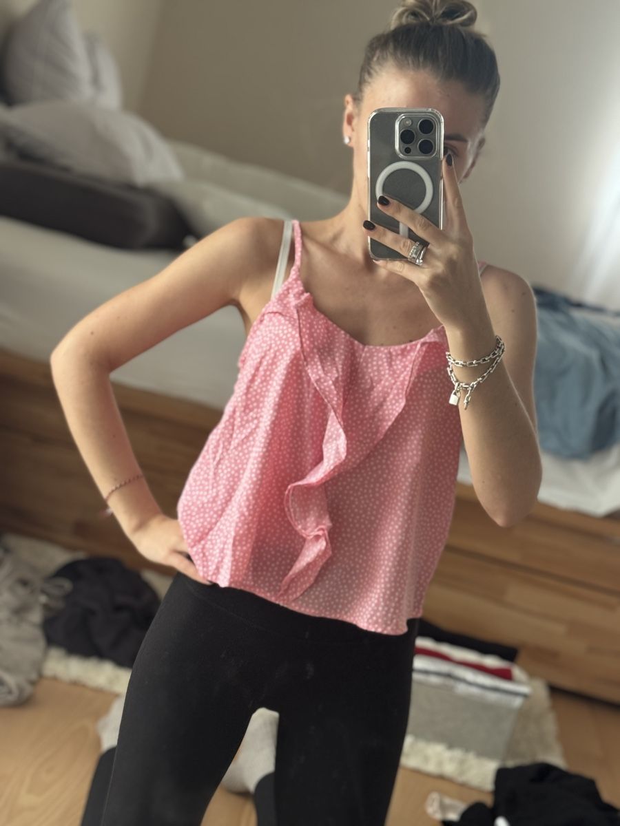 Tally Weijl Top: Tally Weijl Ruffle Tank Top - Size S – Nuovo (secondo la descrizione) da Sattel venduto da Zlata1 1
