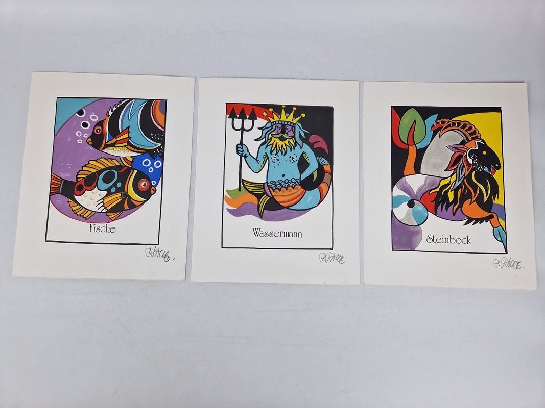 Posters & Illustrations: Sternezeichen Bilder – D'occasion à Muhen par Restwert_Muhen 4