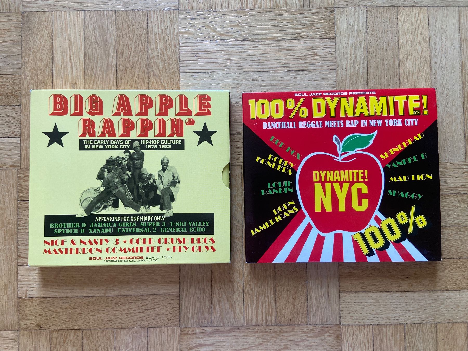 CDs: Soul Jazz Records - New York Old School Rap & Dancehall – D'occasion à Wabern par fingersinfactories