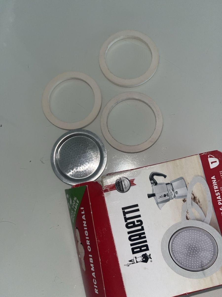 Bialetti Sanitär: Bialetti: Dichtungsringe und Filterplatte – Neu und originalverpackt aus Bern von ewa_8csp 3
