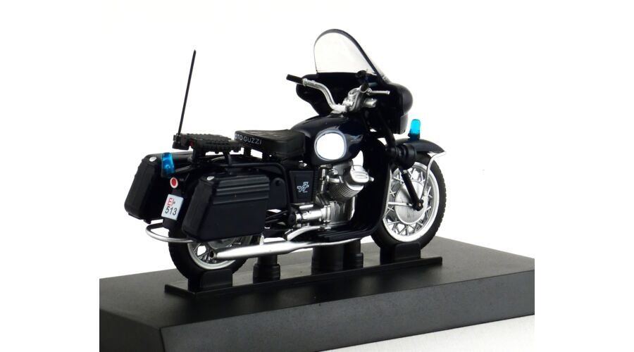 Moto A Escala 1:24 Guzzi 750 V7 1966 De Coleccion | Cuotas Sin Interés - Foto 10