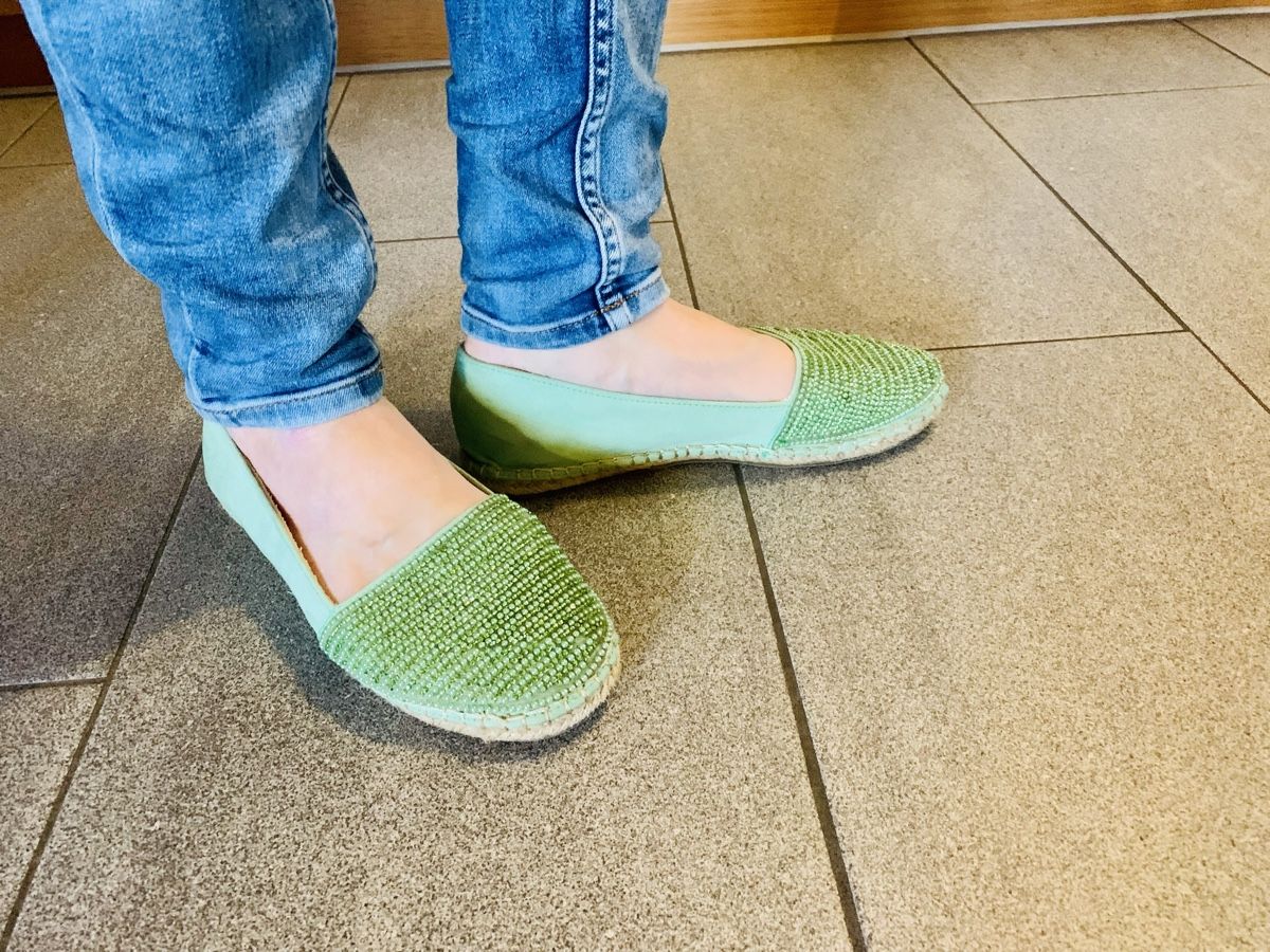 Scarpe da donna: Mintgrüne Espadrilles – Usato da Stans venduto da Herzogleo 1