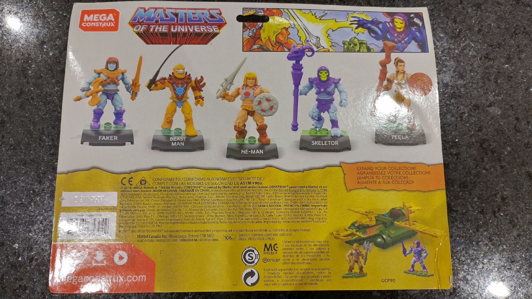 Mega Kit di costruzioni: Mega Construx Motu - Battle For Eternia Collection – Nuovo e nell'imballaggio originale da Menznau venduto da khold82 1