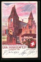 Luzern, Bannerturm, Kleine Restauration,