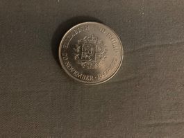 1977 Queen Elizabeth II Silver Jubilee Crown –Gedenkmünze