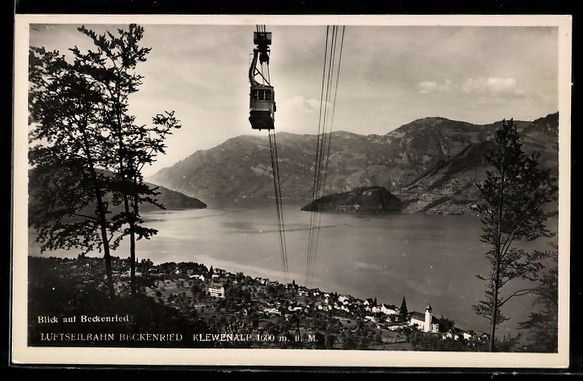 Ansichtskarten: Beckenried, Blick auf Beckenried, Luftse – Gebraucht aus Berlin von bartko-reher