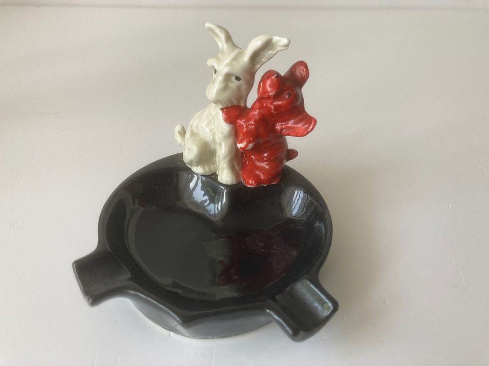 Porzellan-Aschenbecher Puerto Rico Motiv – 12,7 Cm, Vollständig Bedruckt, Als Souvenir Oder Sammlerstück