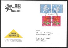 Sonderbrief A. 948 Escalade Genève 7.12.1963
