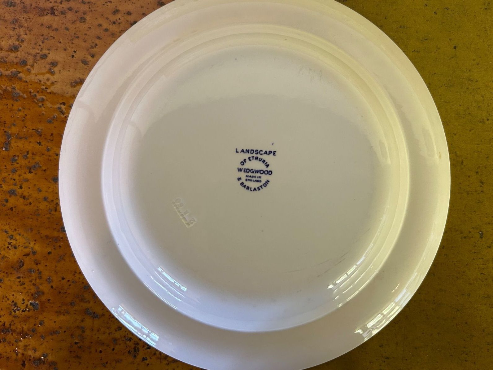 Wedgwood Piatti: Antiker Wedgwood Teller, Kollektion "Landscape" – Nuovo (secondo la descrizione) da Grindelwald venduto da X-MOUNTAINS 1