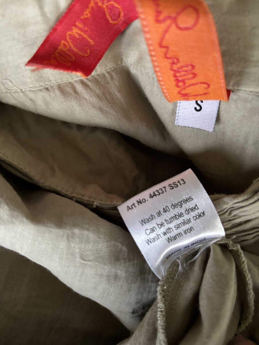 Ewa I Walla Camicette: Ewa i Walla Blouse SS13 44337, Moss, Size S – Usato da Erlenbach ZH venduto da verbena_mint 4