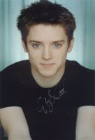 Original Autogramm von ELIJAH WOOD auf Großfoto