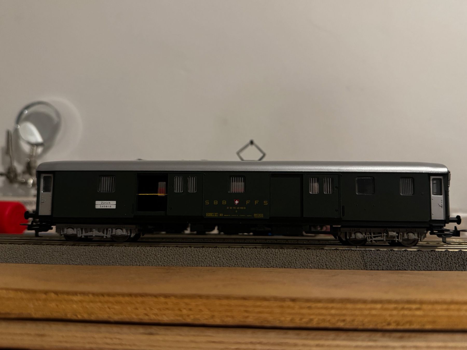 Fleischmann Modellini di ferrovie: Fourgon à bagages fleischman HO AC – Usato da Genève venduto da den_8z8h