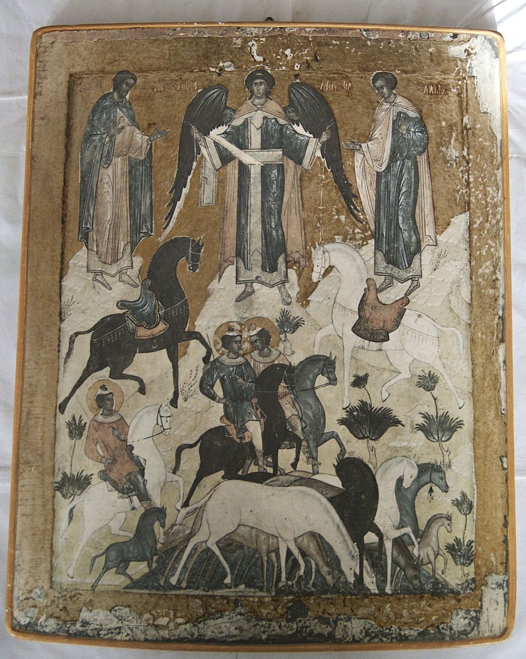 Dipinti: HEILIGE FLORUS UND LAURUS – Usato da Stadel venduto da Wald100 1