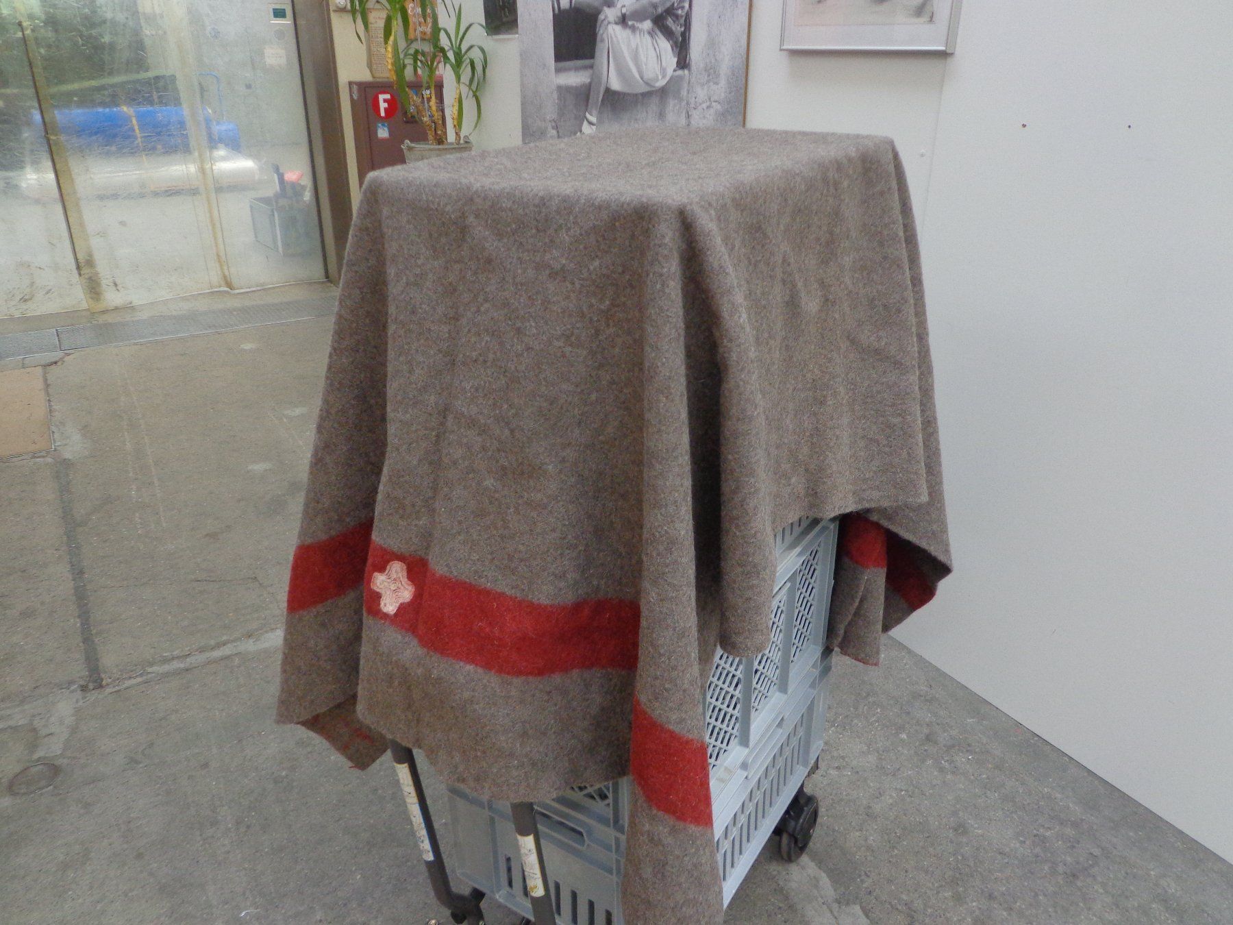 Schweizer Armee Coperte: Original Armee Wolldecke TS 44 – Usato da Zofingen venduto da goezi 2