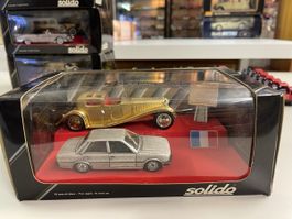 Solido Centenary 1884-1984, 2er Set, Bugatti & Peugeot