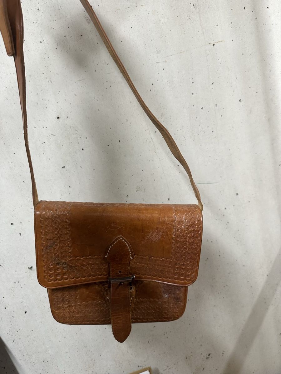 Borse: Ledertasche mit Prägung – Usato da Zürich venduto da kri_6t8y 1