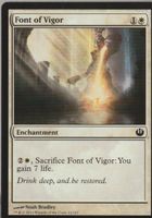 TCG Magic The Gathering MTG UK JOU 011 Font of Vigor