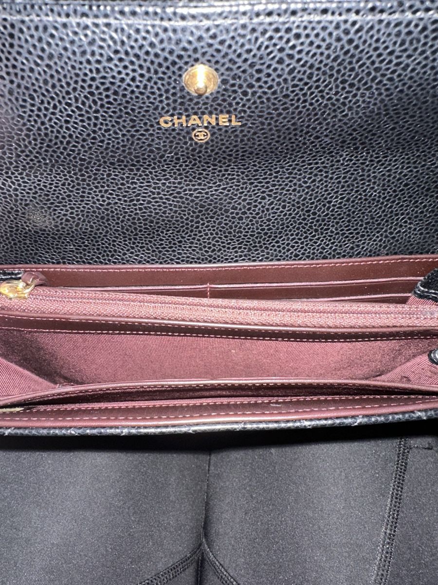 Chanel Portamonete: Chanel Sara Long Wallet – Usato da Frümsen venduto da Swissline90 7
