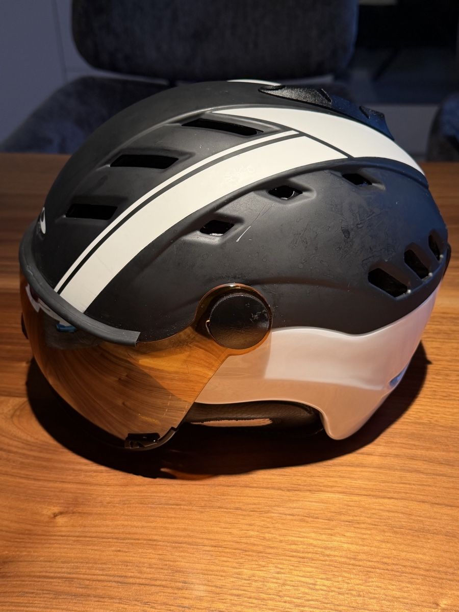 CP Caschi: Skihelm CP, mit Visier – Usato da Wattwil venduto da piz67 4