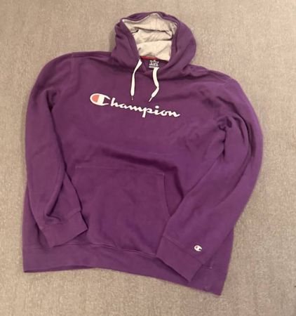 CHAMPION HOODIE LILA 3XL