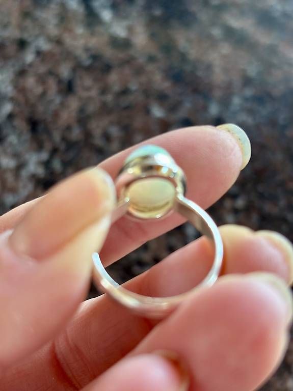 Anelli: Bague argent 925 opale d’Ethiopie T.55 – Nuovo (secondo la descrizione) da Perroy venduto da barballalla 3