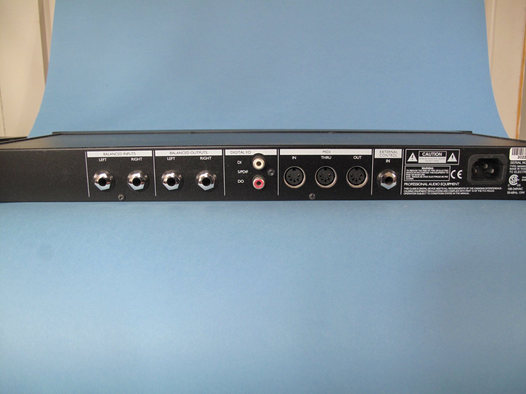 TC Electronic Equalizzatori: t.c. electronic m one – Usato da Winterthur venduto da salzfass.19 3