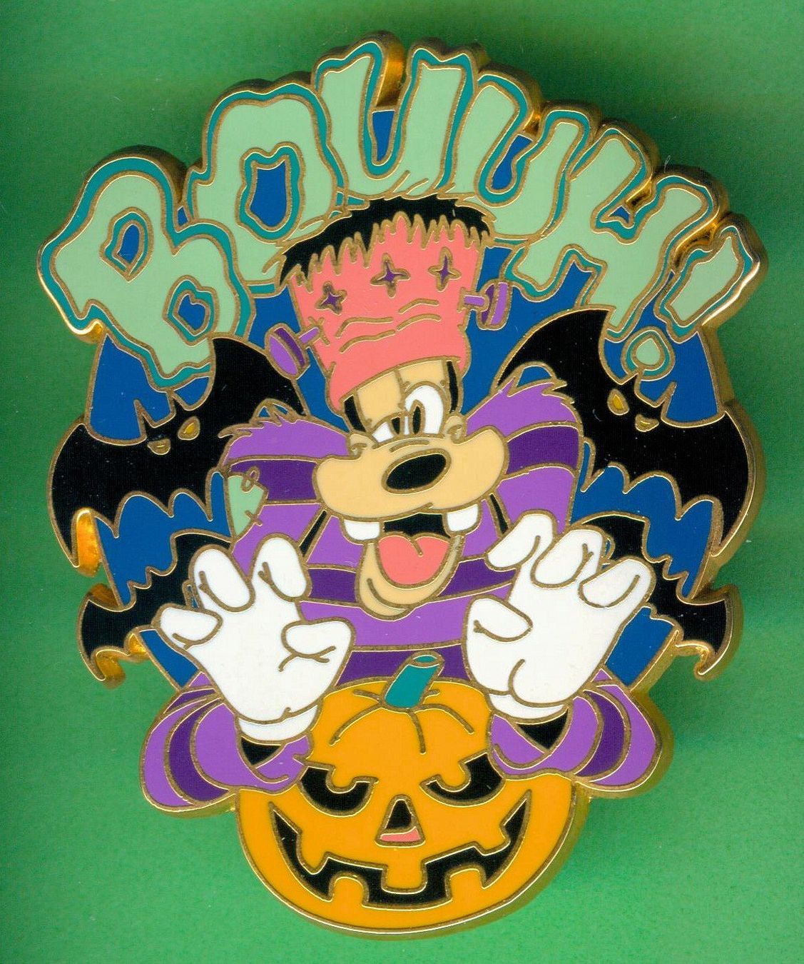 Disney Placchette & Badge: Disney   GOOFY  BOUUH!  Halloween – Usato da Winterthur venduto da Sammleroase