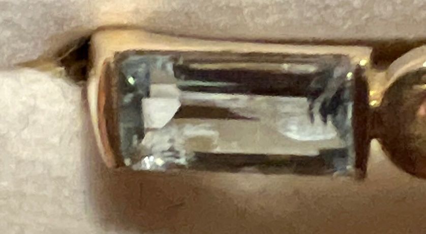 Anelli: Gold-Ring 18 K mit Stein und Diamant – Usato da Chur venduto da Penting1935 9