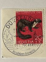 Dürrenroth BE 🕹️ab 1964 🕹️ 6 ʘ auf div. 6 Briefmarke 🇨🇭⭐