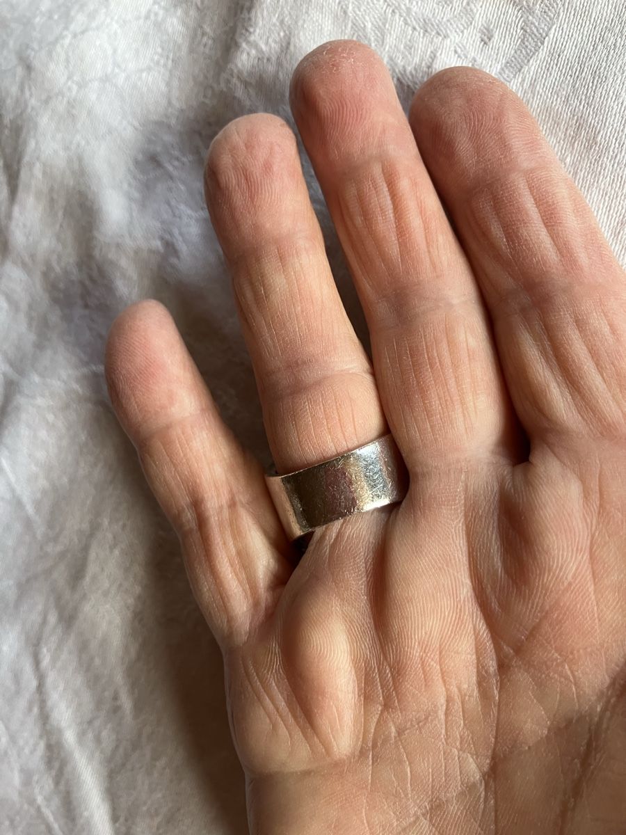 Ringe: Silberring 925 mit grosser Mabe Perle – Gebraucht aus Bassersdorf von groovygremlin 2