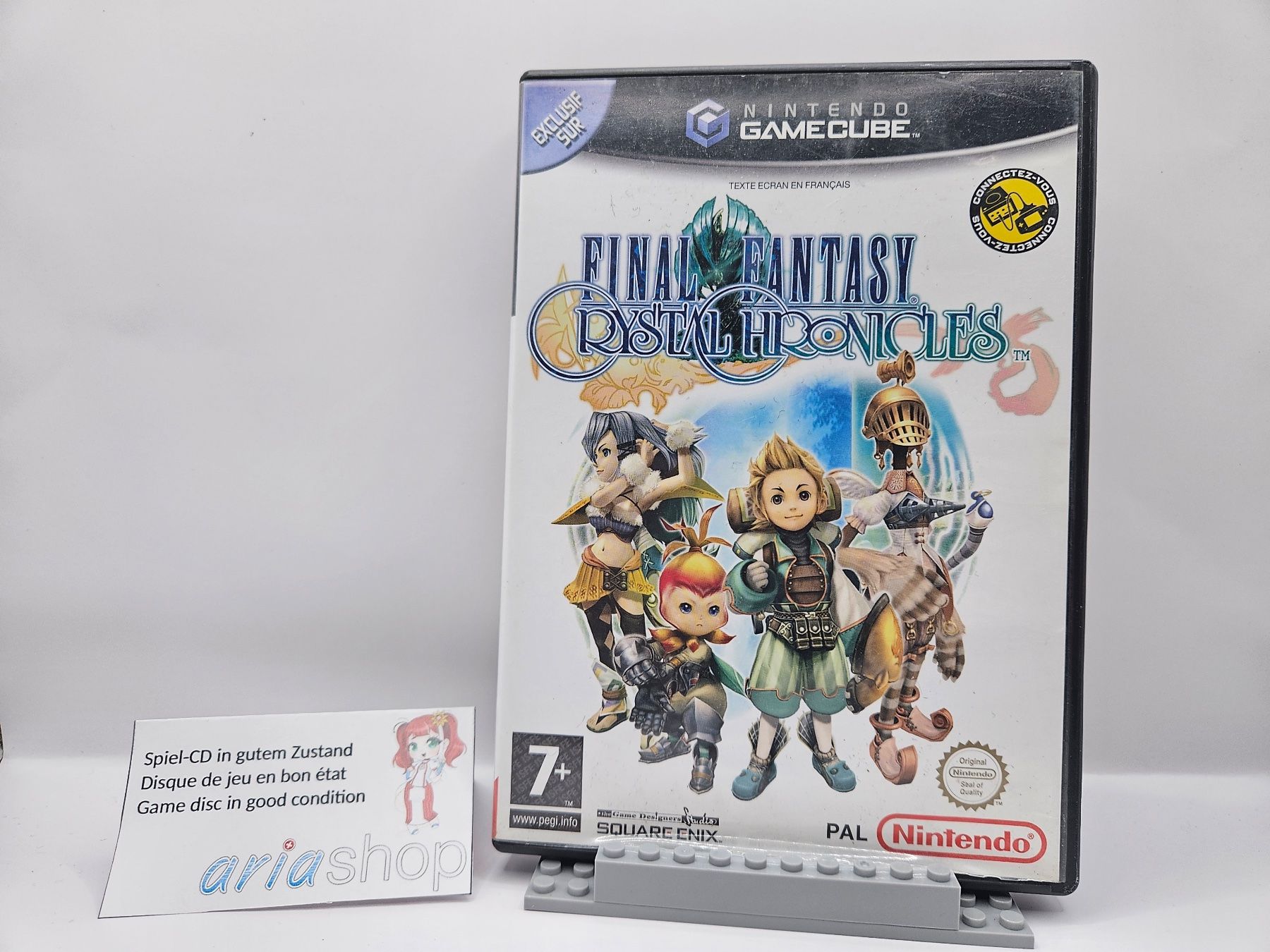 Nintendo Spiele: Final Fantasy Crystal Chronicles GameCube FR CIB – Gebraucht aus Hauterive NE von ariashopch