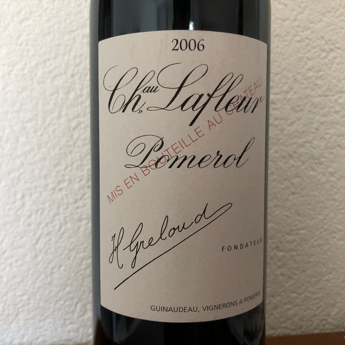 Vino: CHATEAU LAFLEUR 2006 POMEROL – Nuovo e nell'imballaggio originale da Crans VS venduto da wine-trader 1