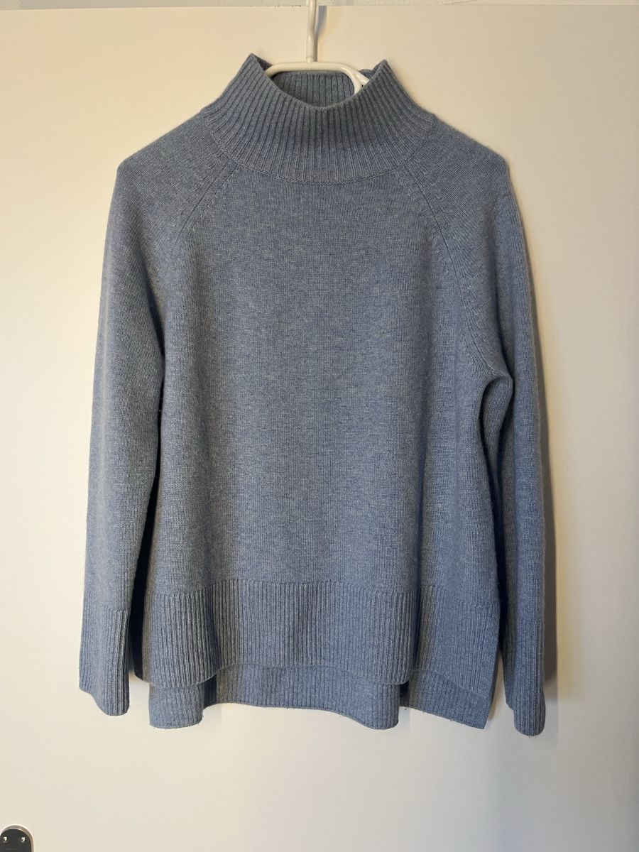 Maglioni & Felpe: Cashmere Merino Pullover, hellblau, Gr. S / M 36 38 – Usato da Langenthal venduto da ivet7