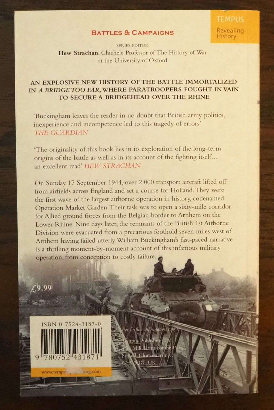 Libri: Arnheim 1944 / 4 englische Bücher und Blu-Ray – Usato da Chur venduto da big_5zx8 3