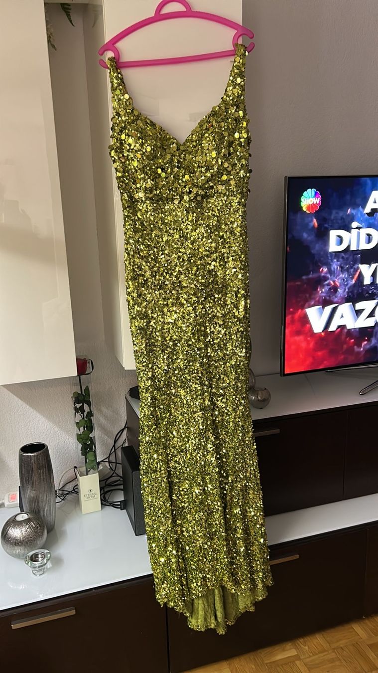 Vestiti: Pailletten-Abendkleid, Grösse XL! – Nuovo (secondo la descrizione) da grenchen venduto da cdlu