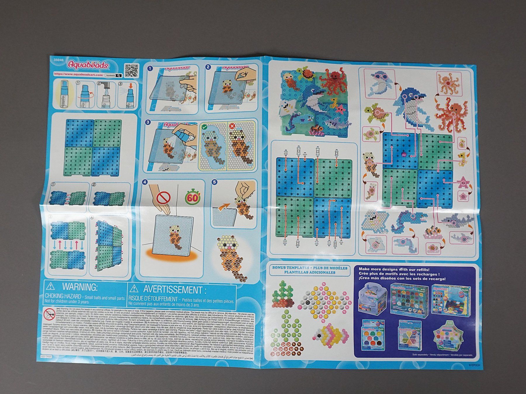 Aquabeads Bastelsets: Aquabeads Ocean Splash Scene – Gebraucht aus Pratteln von Restwert_Pratteln 4