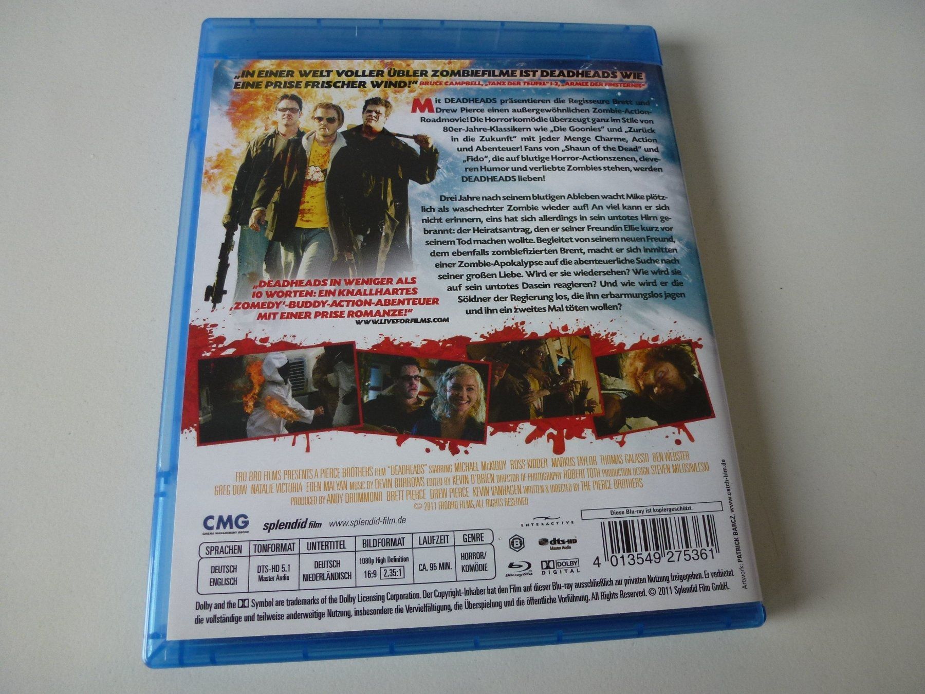 Tutti i DVDs: Deadheads (Blu-Ray) – Nuovo (secondo la descrizione) da Bern venduto da Frebo 1